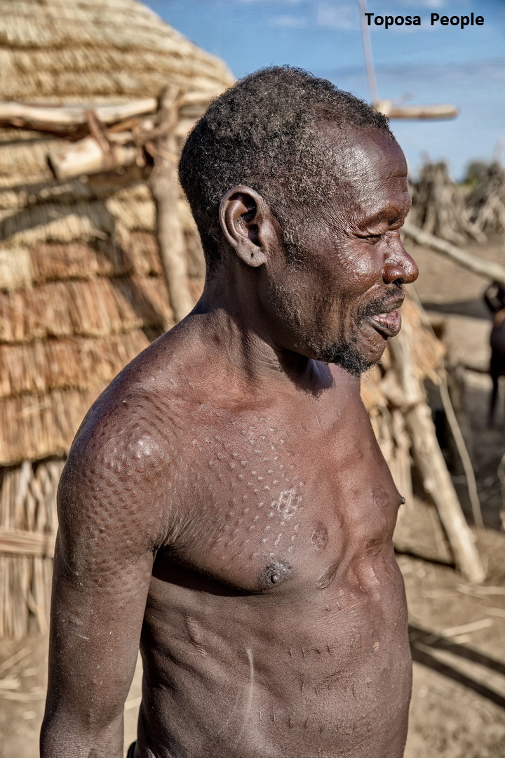 Toposa Scarifications