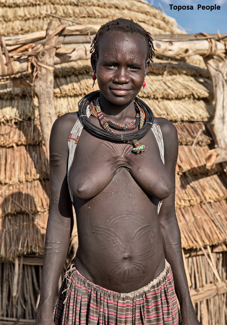 Toposa Scarifications