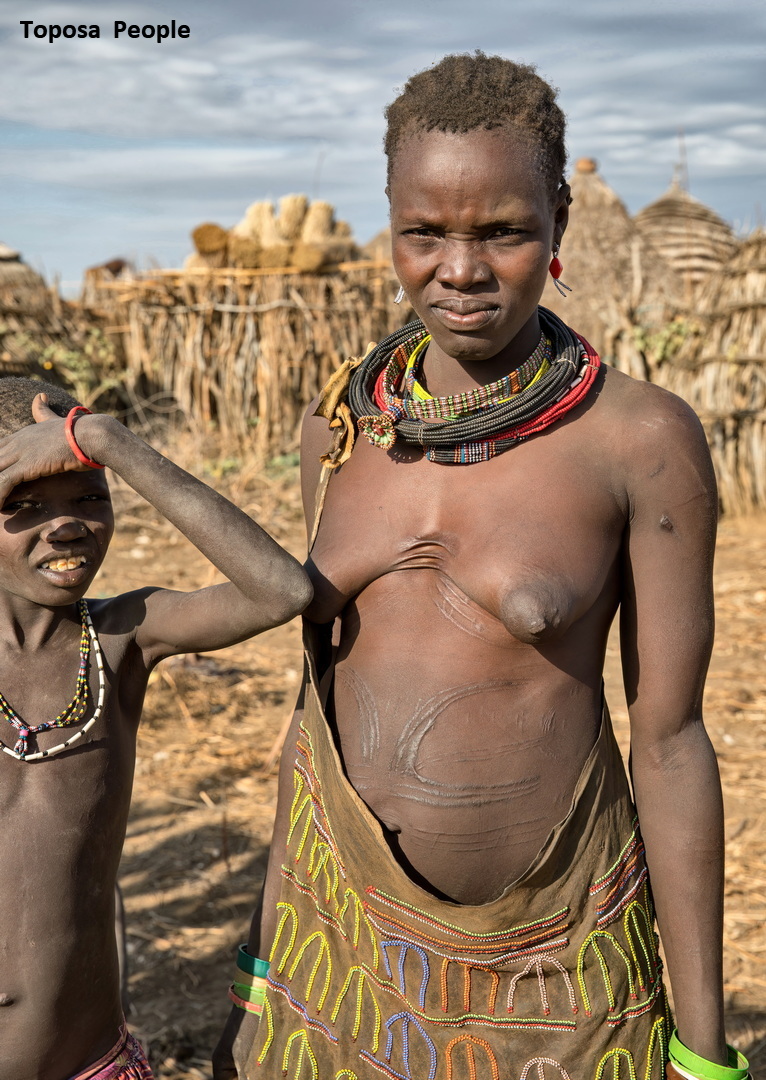 Toposa Scarifications
