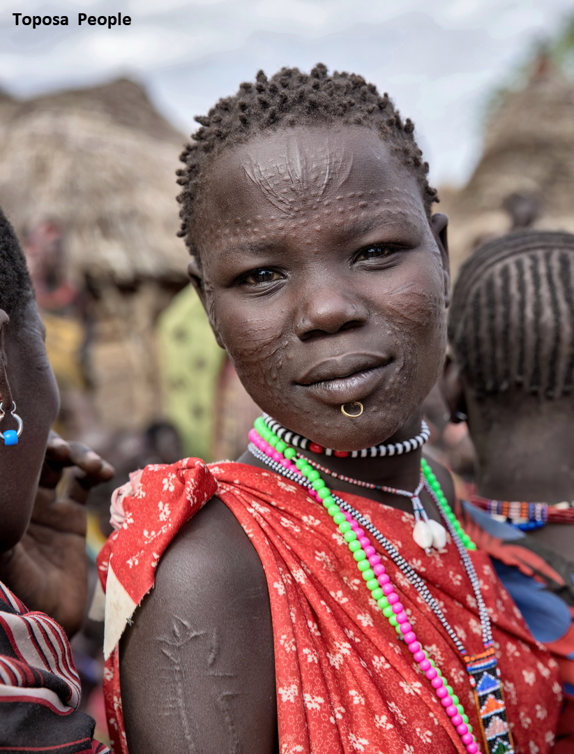 Toposa Scarifications