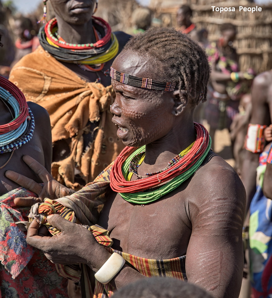 Toposa Scarifications
