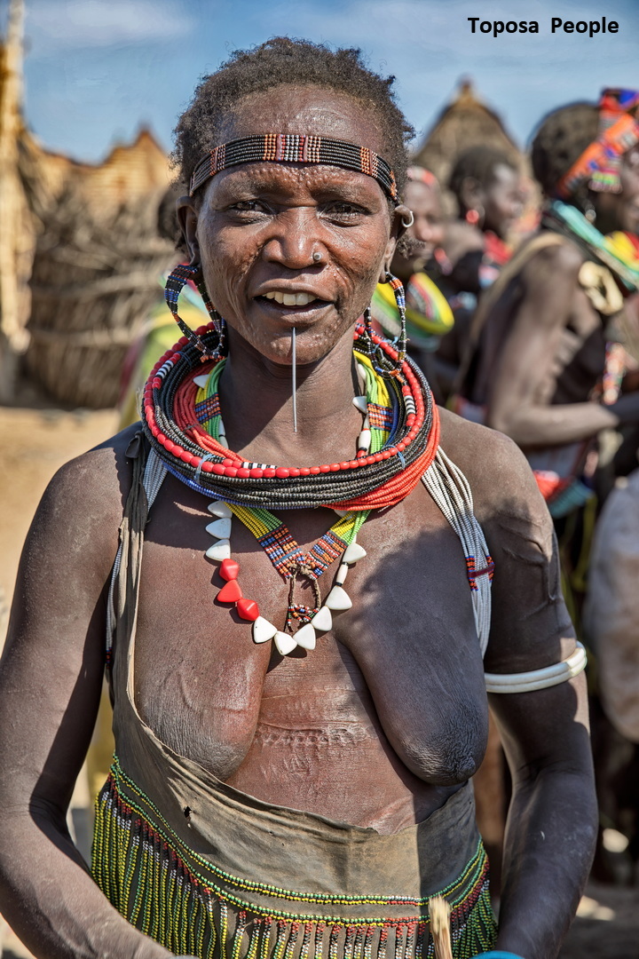 Toposa Scarifications